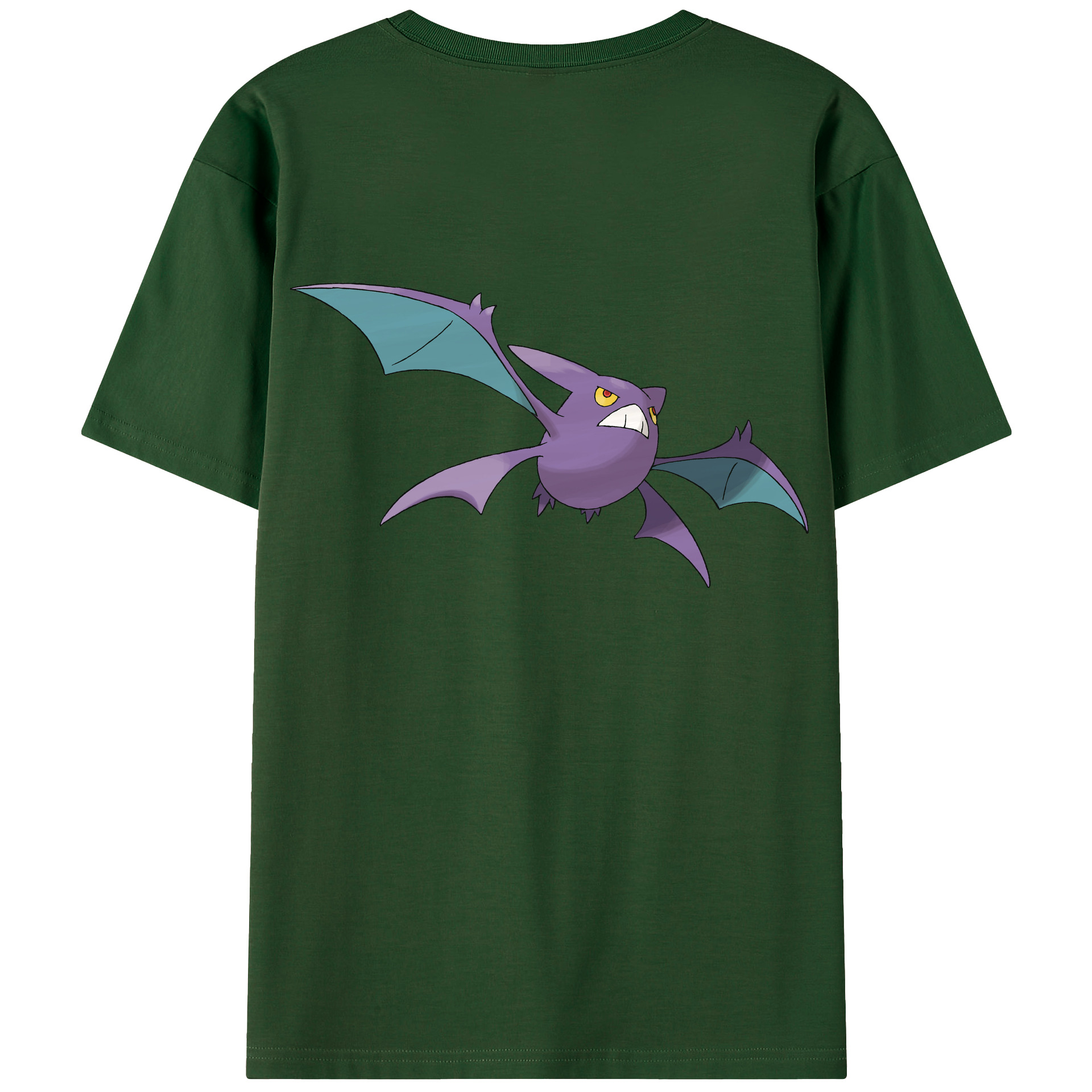 （画像用） ポケットモンスター Pokémon 綿100％半袖Tシャツ（背面プリント）